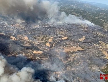 Ισπανία: Εκτός ελέγχου η πυρκαγιά στην Καταλονία (φωτο)